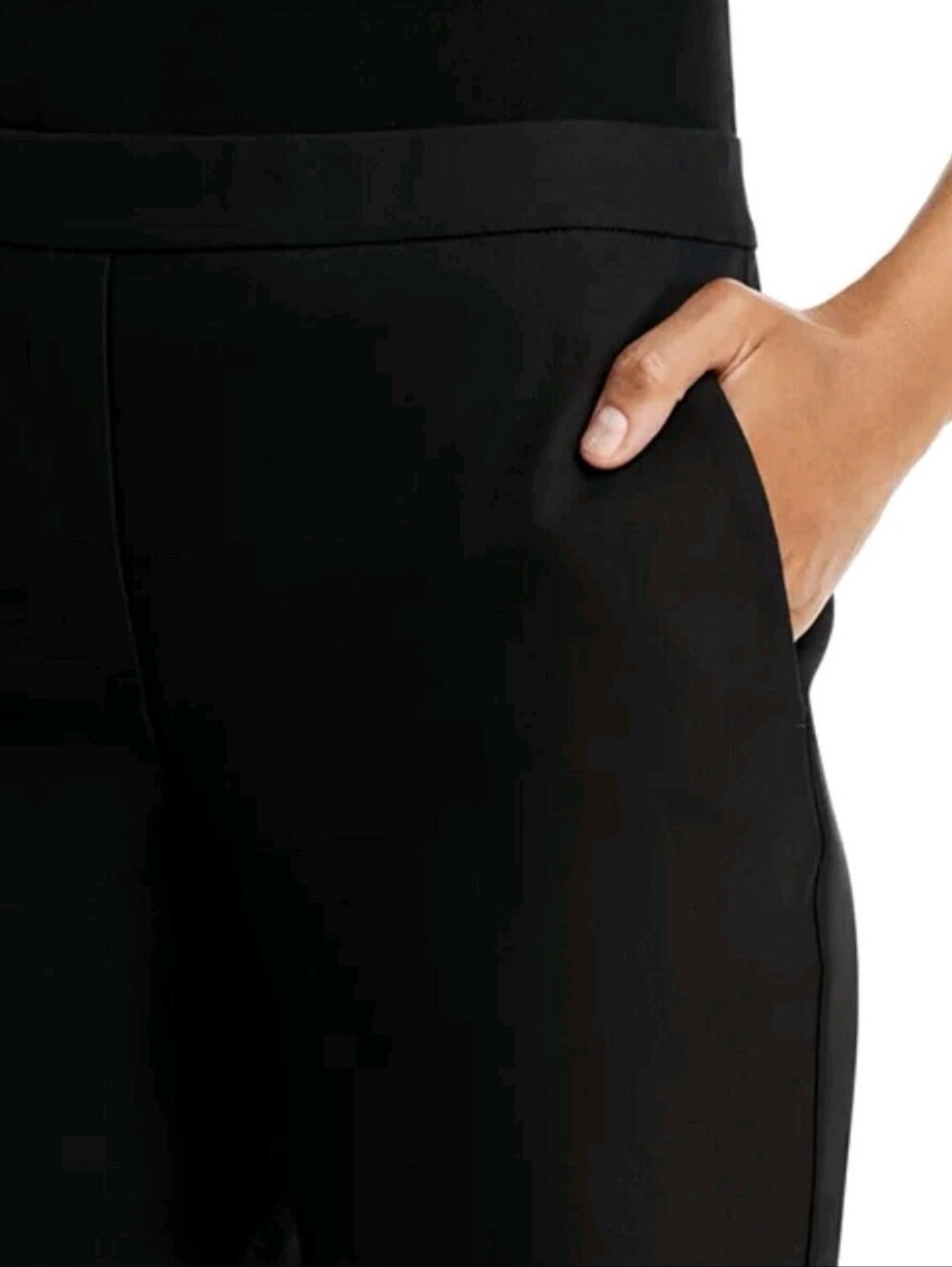 NWT Theory Thaniel Black Kenett Pants. Size 10 - Picture 4 of 12